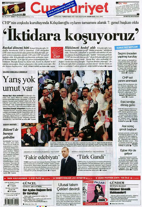 Gazetelerin Kılıçdaroğlu manşetleri galerisi resim 9