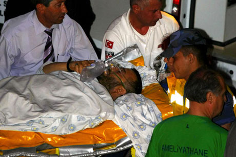 Yardım gönüllüleri İstanbul'da galerisi resim 12