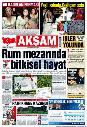 Günün en çarpıcı gazete manşetleri galerisi resim 1