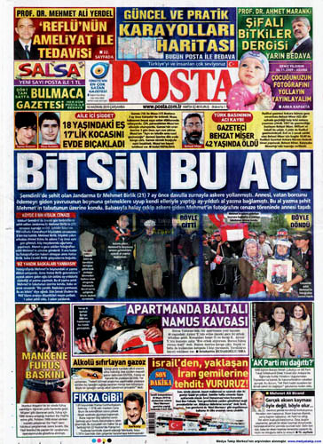 Günün en çarpıcı gazete manşetleri galerisi resim 11