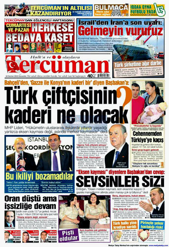 Günün en çarpıcı gazete manşetleri galerisi resim 16