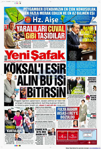 Günün en çarpıcı gazete manşetleri galerisi resim 20