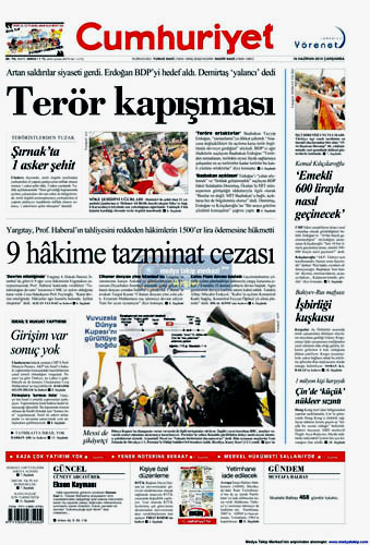 Günün en çarpıcı gazete manşetleri galerisi resim 3