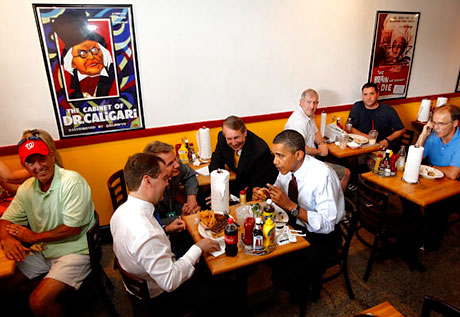Obama ve Medvedev hamburgerci'de galerisi resim 17