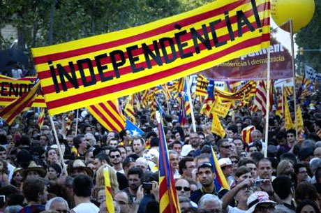 1 milyon Katalon 'biz ulusuz' dedi galerisi resim 11