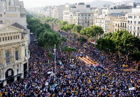 1 milyon Katalon 'biz ulusuz' dedi galerisi resim 13