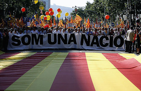 1 milyon Katalon 'biz ulusuz' dedi galerisi resim 22