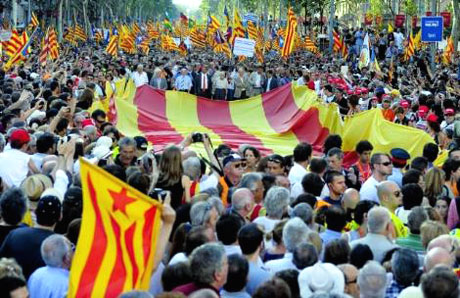 1 milyon Katalon 'biz ulusuz' dedi galerisi resim 28