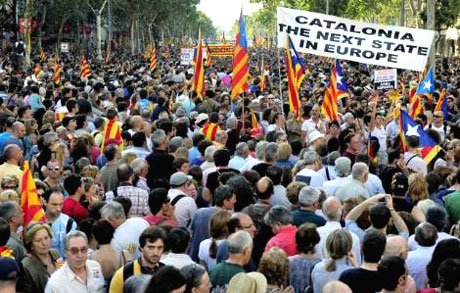 1 milyon Katalon 'biz ulusuz' dedi galerisi resim 4