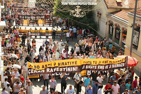 İslamcılar Kürtler için yürüdü galerisi resim 7