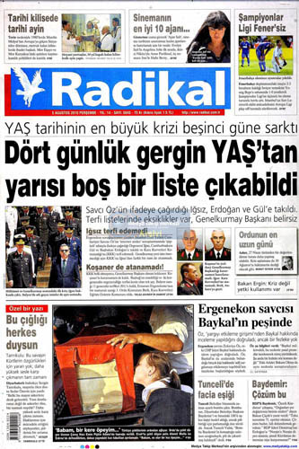 Gazetelerin müthiş YAŞ manşetleri galerisi resim 11