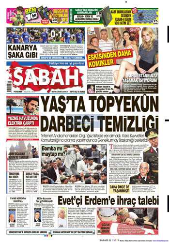 Gazetelerin müthiş YAŞ manşetleri galerisi resim 12