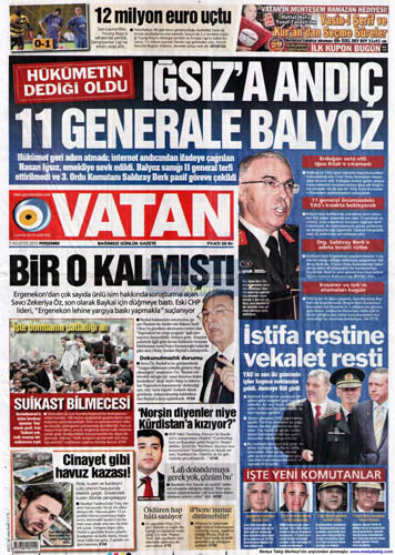 Gazetelerin müthiş YAŞ manşetleri galerisi resim 16