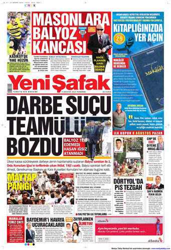 Gazetelerin müthiş YAŞ manşetleri galerisi resim 18