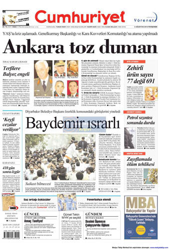 Gazetelerin müthiş YAŞ manşetleri galerisi resim 3