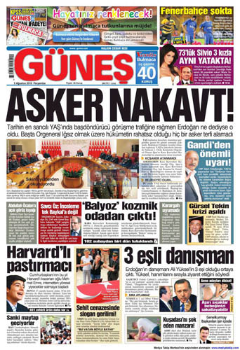 Gazetelerin müthiş YAŞ manşetleri galerisi resim 4