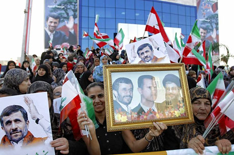 Ahmedinejad Hizbullah mitinginde galerisi resim 10