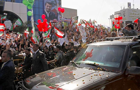 Ahmedinejad Hizbullah mitinginde galerisi resim 11
