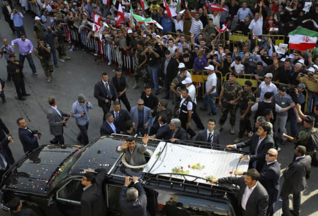 Ahmedinejad Hizbullah mitinginde galerisi resim 3