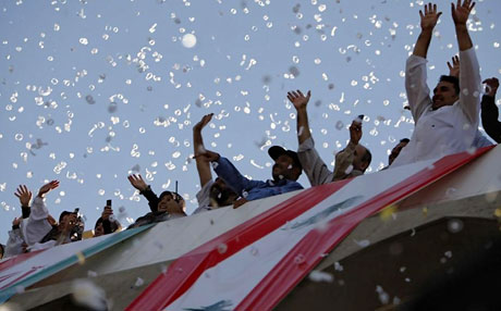 Ahmedinejad Hizbullah mitinginde galerisi resim 6