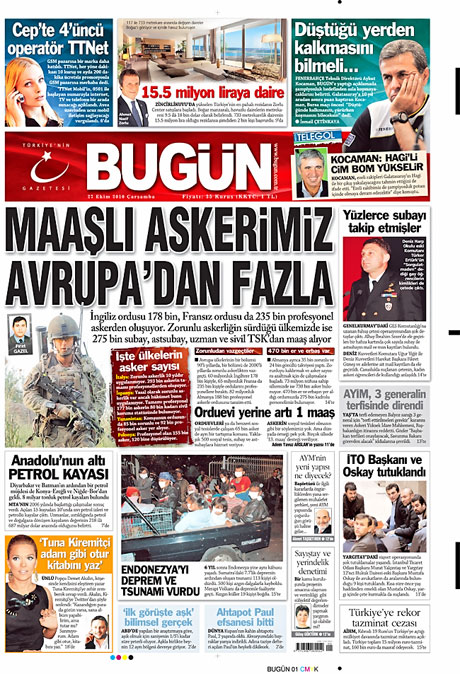 İşte günün gazete manşetleri galerisi resim 1