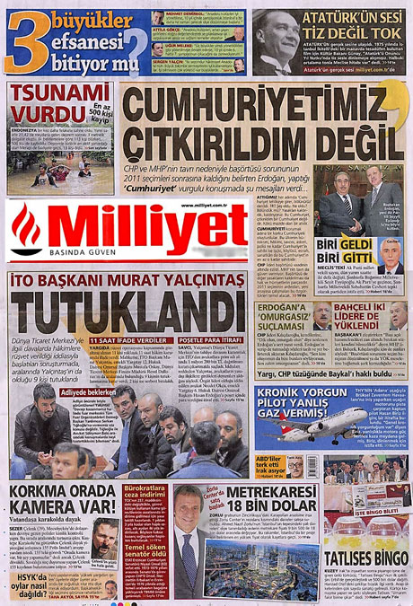 İşte günün gazete manşetleri galerisi resim 10