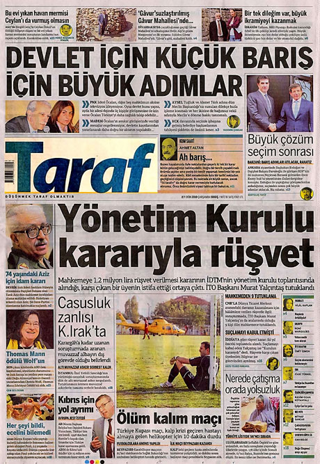 İşte günün gazete manşetleri galerisi resim 13