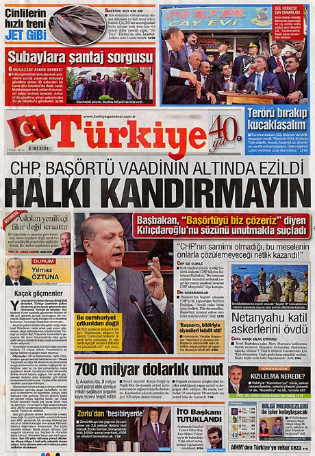 İşte günün gazete manşetleri galerisi resim 14