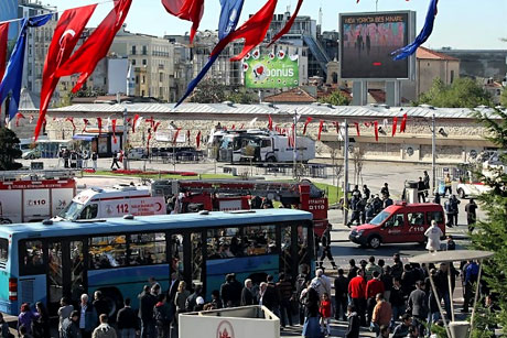 Taksim'de canlı bomba saldırısı galerisi resim 13