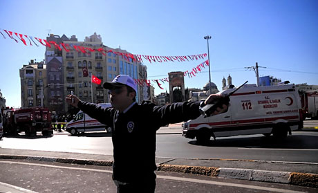 Taksim'de canlı bomba saldırısı galerisi resim 2