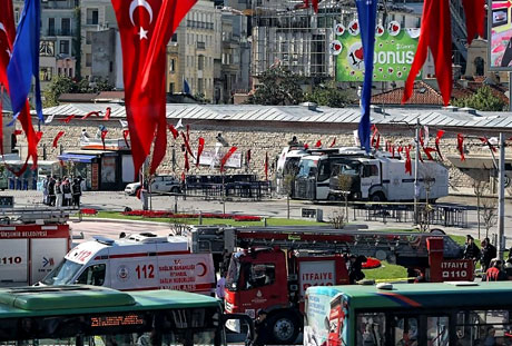 Taksim'de canlı bomba saldırısı galerisi resim 9
