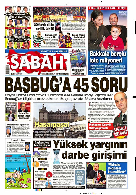 Türk basınında Wikileaks manşetleri galerisi resim 12