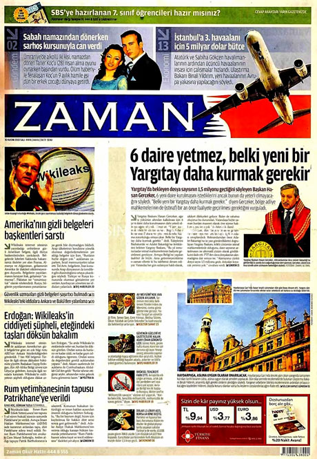 Türk basınında Wikileaks manşetleri galerisi resim 2