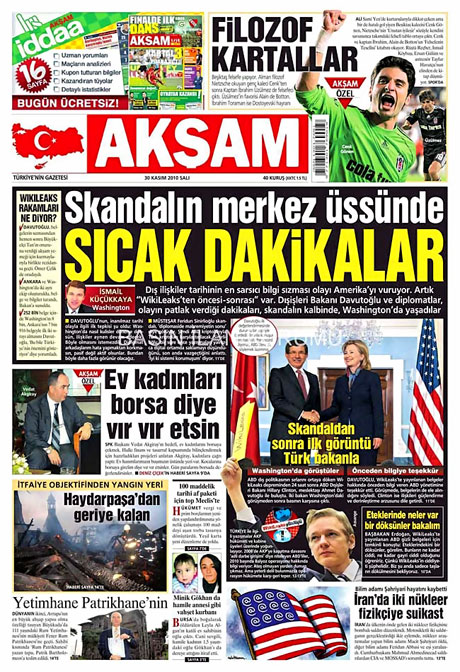 Türk basınında Wikileaks manşetleri galerisi resim 4