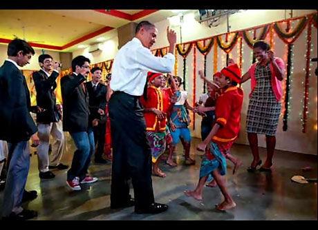 Obama'yı hiç böyle görmediniz galerisi resim 21