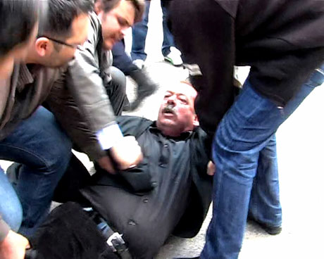 'Sivil itaatsizlik' eylemi ve Polis müdahalesi galerisi resim 5