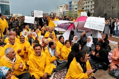 Onbinler 'Sivil Cuma' namazı kıldı galerisi resim 54