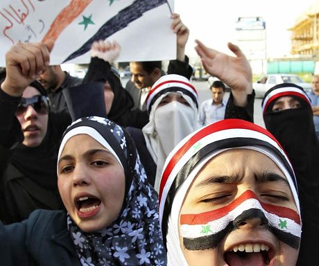 Suriye'de gösteriler büyüyor galerisi resim 20