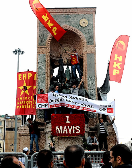 Taksim 1 Mayıs'ta çiçek açtı galerisi resim 12