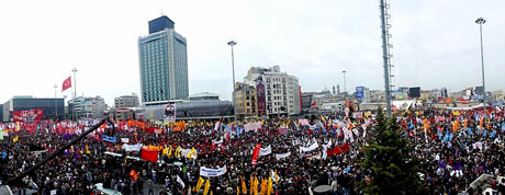 Taksim 1 Mayıs'ta çiçek açtı galerisi resim 19