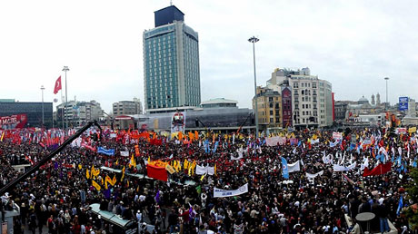 Taksim 1 Mayıs'ta çiçek açtı galerisi resim 25