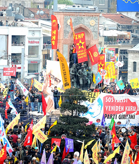 Taksim 1 Mayıs'ta çiçek açtı galerisi resim 28