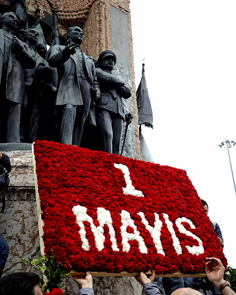 Taksim 1 Mayıs'ta çiçek açtı galerisi resim 3