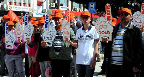 Taksim 1 Mayıs'ta çiçek açtı galerisi resim 38