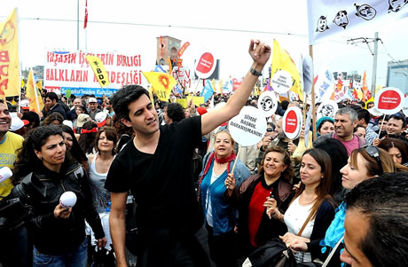 Taksim 1 Mayıs'ta çiçek açtı galerisi resim 39