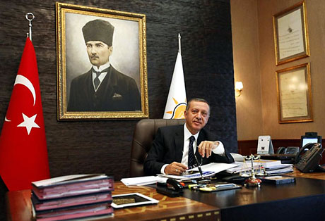 İşte Erdoğan'ın lüks çalışma ofisi galerisi resim 2