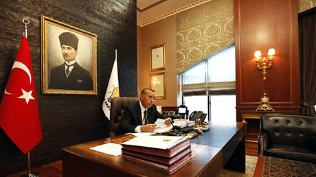 İşte Erdoğan'ın lüks çalışma ofisi galerisi resim 7
