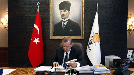İşte Erdoğan'ın lüks çalışma ofisi galerisi resim 8
