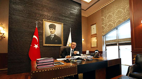 İşte Erdoğan'ın lüks çalışma ofisi galerisi resim 9