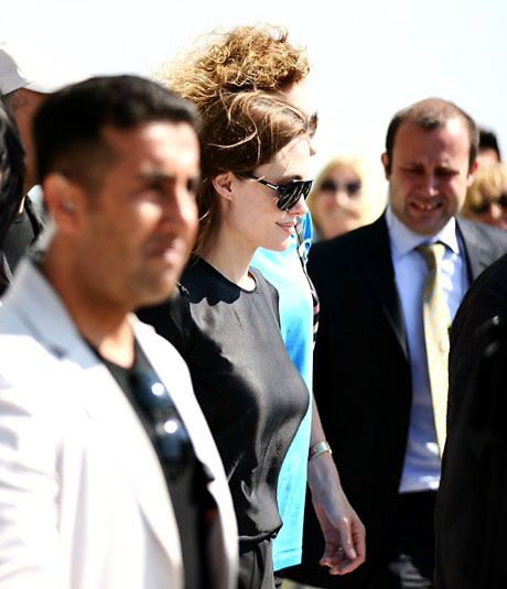 BM Elçisi Angelina Jolie Türkiye'de galerisi resim 19